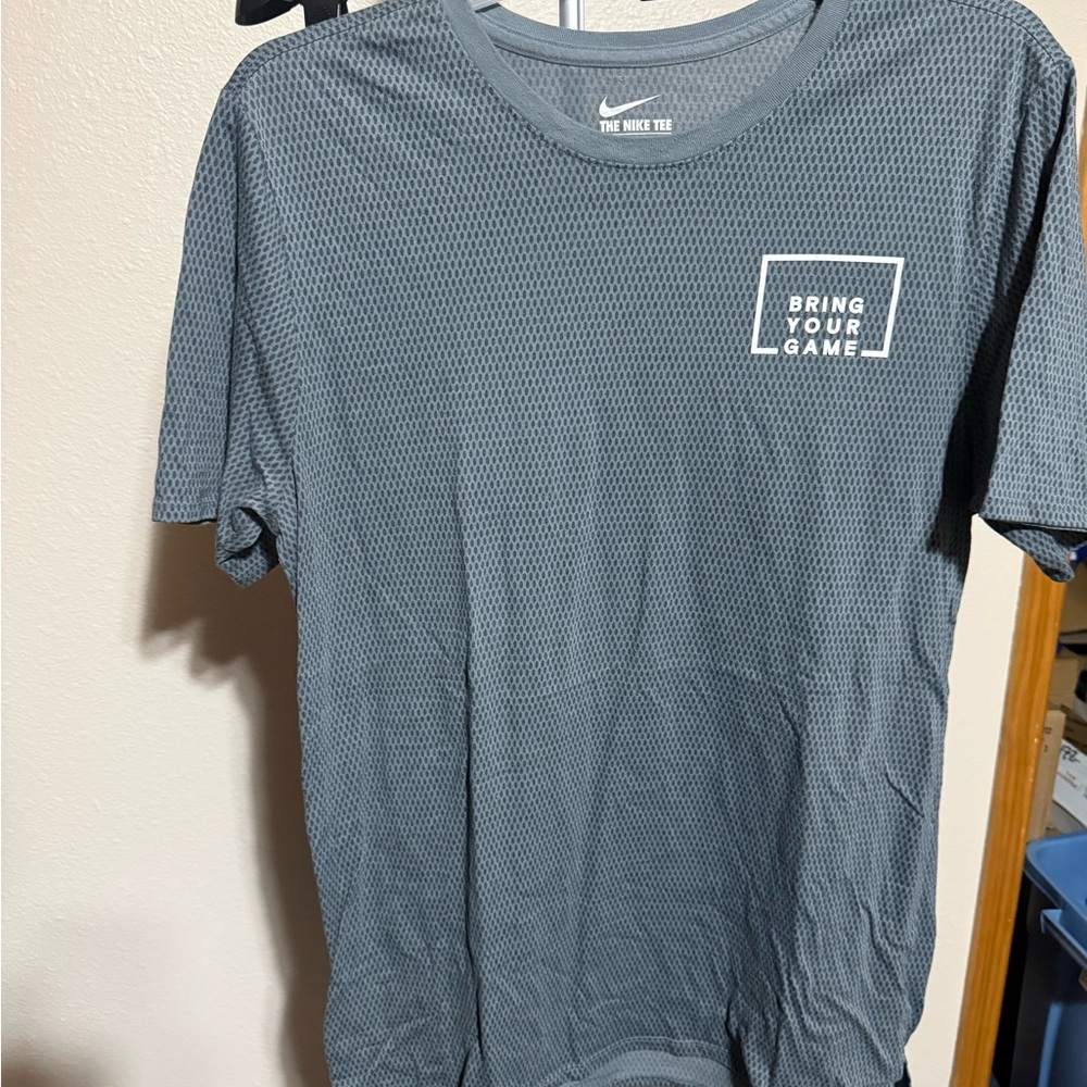 Nike Men's Blue Graphic Tee